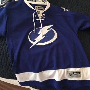 Reebok Tampa Bay Lightning hockey jersey